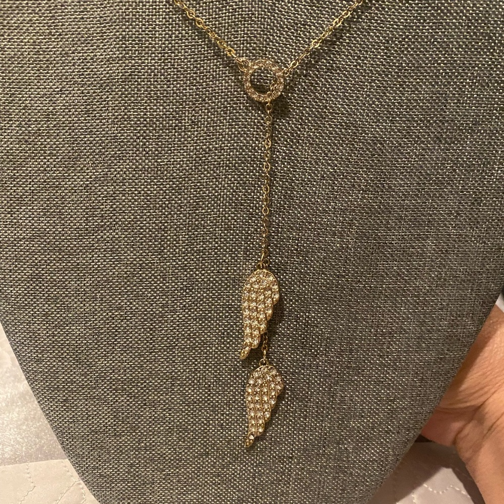 Authentic Victoria Secret Angel Wing Necklace